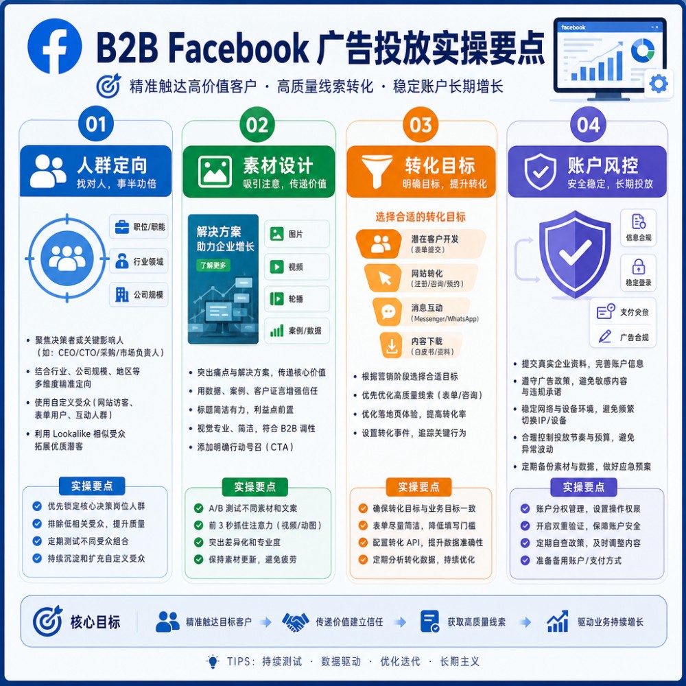 B2B 外贸海外广告投放｜谷歌广告与 Facebook 广告实操指南